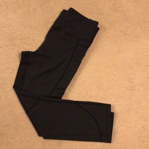 Zyia Black Pocket Light n Tight Hi-Rise 7/8 24"